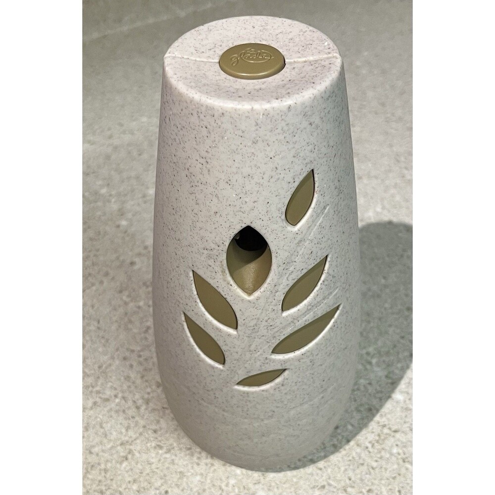 Glade Automatic Spray Dispenser Holder Beige Speckled Battery 4 Settings SCJ180